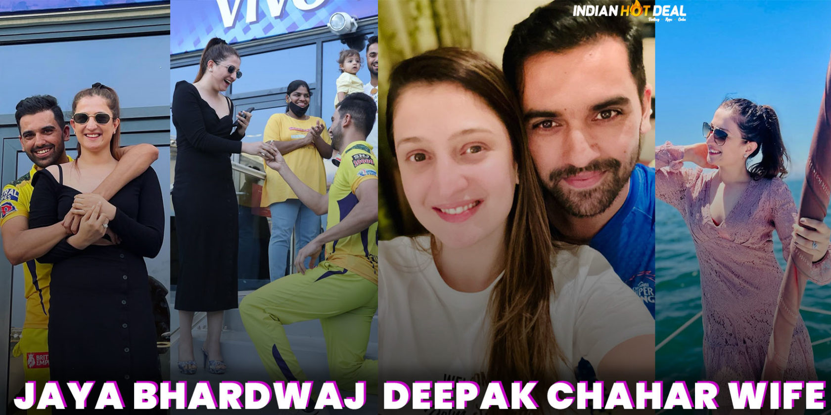 Jaya Bhardwaj Deepak Chahar Wife S Biography Age Instagram