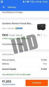 How To Get Free Delivery In Flipkart