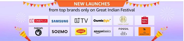 amazon great indian sale 2019 new launches