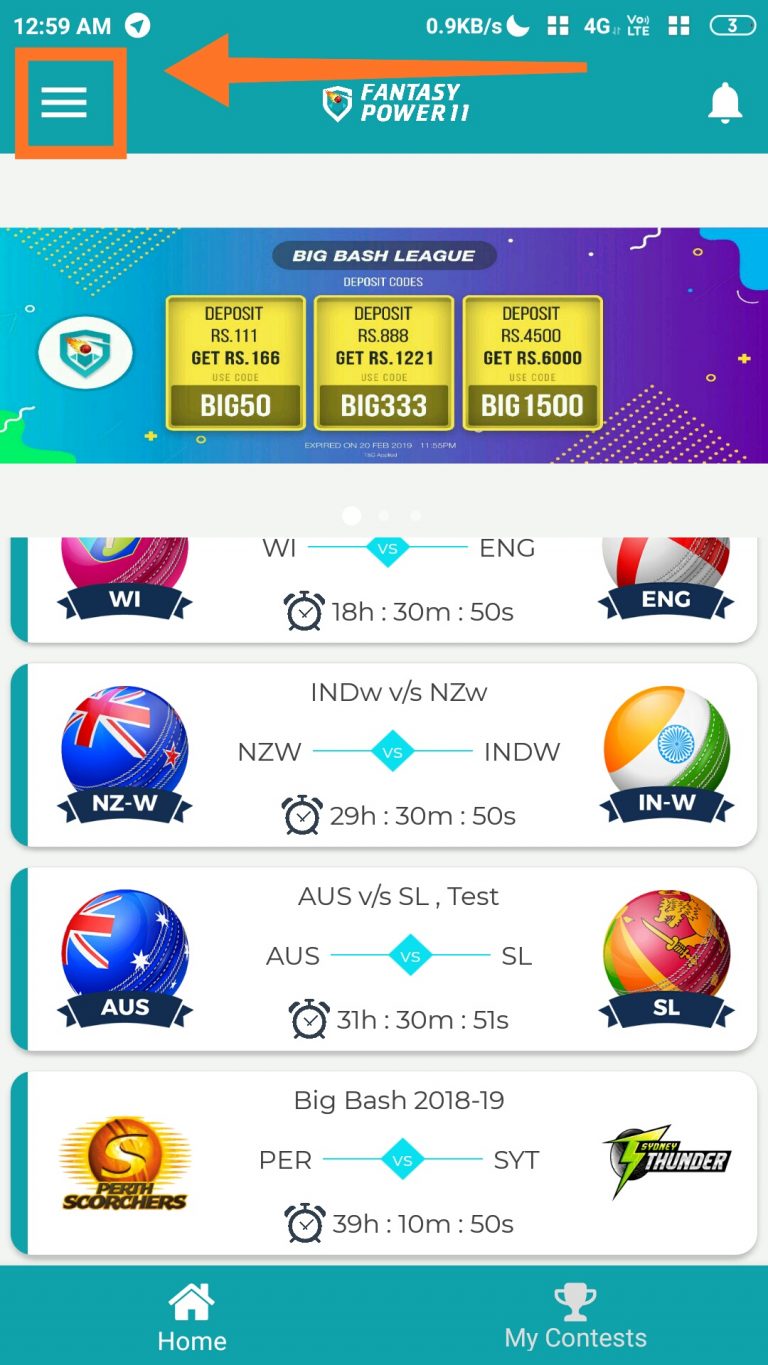 Fantasy Power 11 Referral Code Fantasy Power 11 APK Earn Rs 100 Bonus Fantasy Power 11 Referral Code Fantasy Power 11 APK Earn Rs 100 Bonus