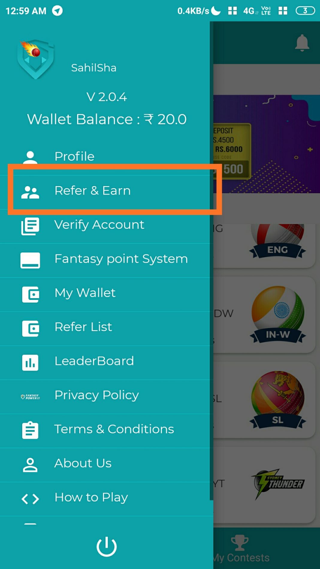 Fantasy Power 11 Referral Code Fantasy Power 11 APK Earn Rs 100 Bonus Fantasy Power 11 Referral Code Fantasy Power 11 APK Earn Rs 100 Bonus