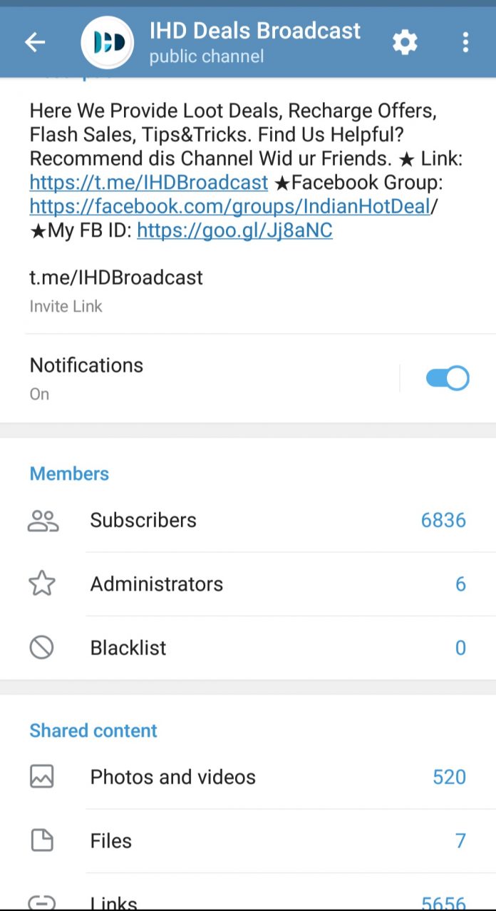 Telegram Loot Deal Channel For Amazon, Paytm, Flipkart Online Shopping