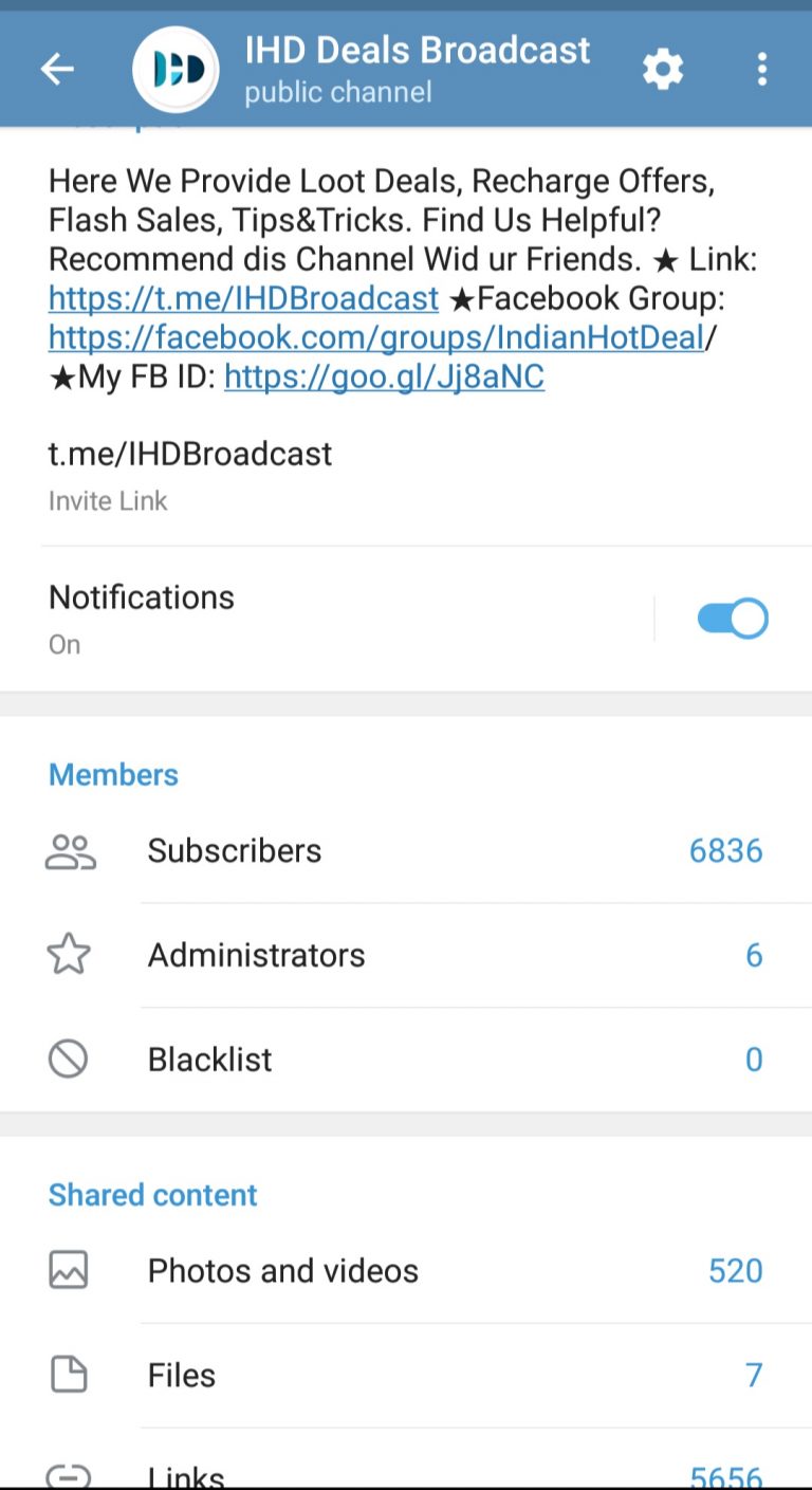 Telegram Loot Deal Channel For Amazon, Paytm, Flipkart Online Shopping