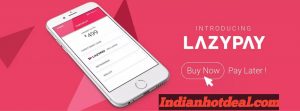 lazypay at no.2 in Best Online Loan Apps In India