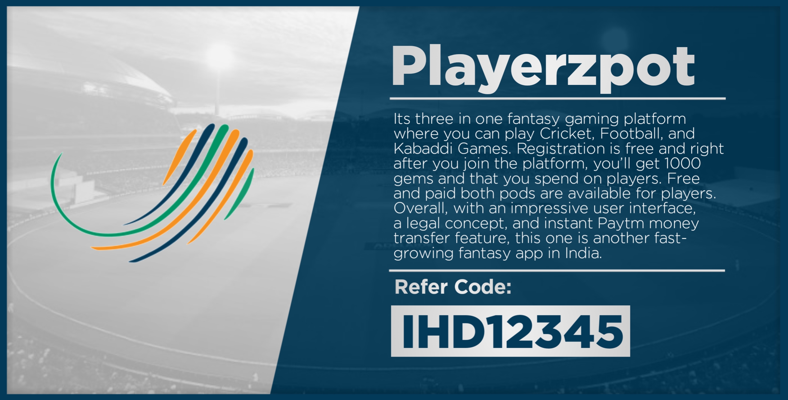 Playerzpot At No 5 Fantasy Cricket App List Download