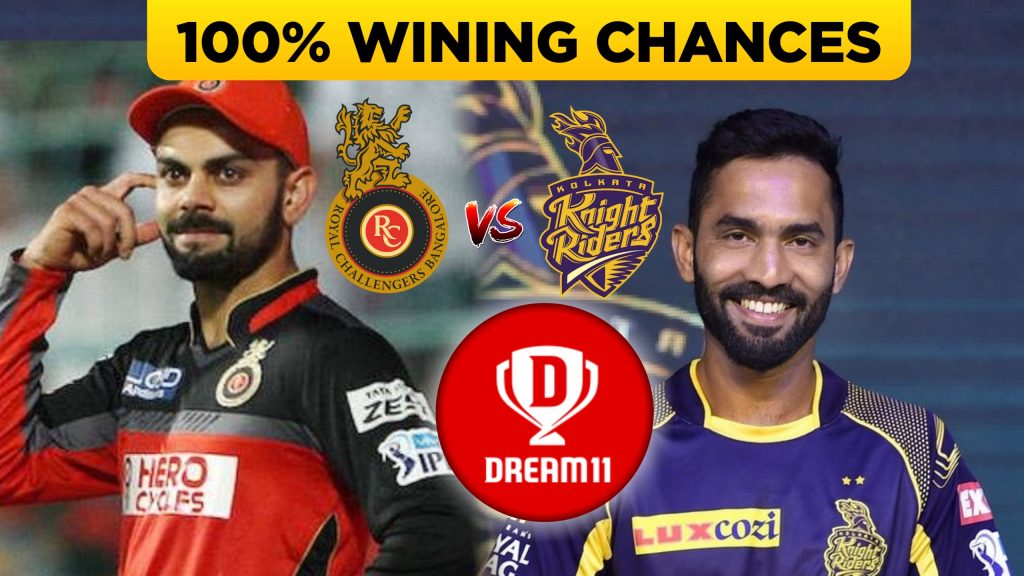 IPL 2019 ( 17th Match) KKR VS RCB Dream 11 team & Playing XI