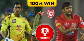 CSK VS KXIP DREAM 11 TEAM