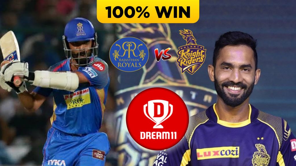 IPL 2019 ( MATCH 43 ) RR VS KKR Dream 11 Prediction & Playing XI