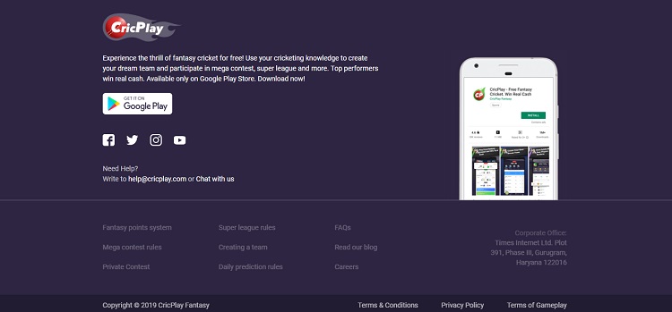 cricplay referral code Indian Hot Deal