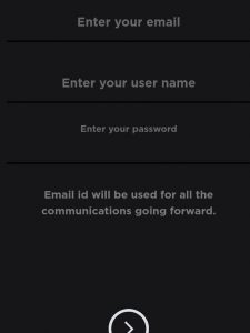 faboom email username password