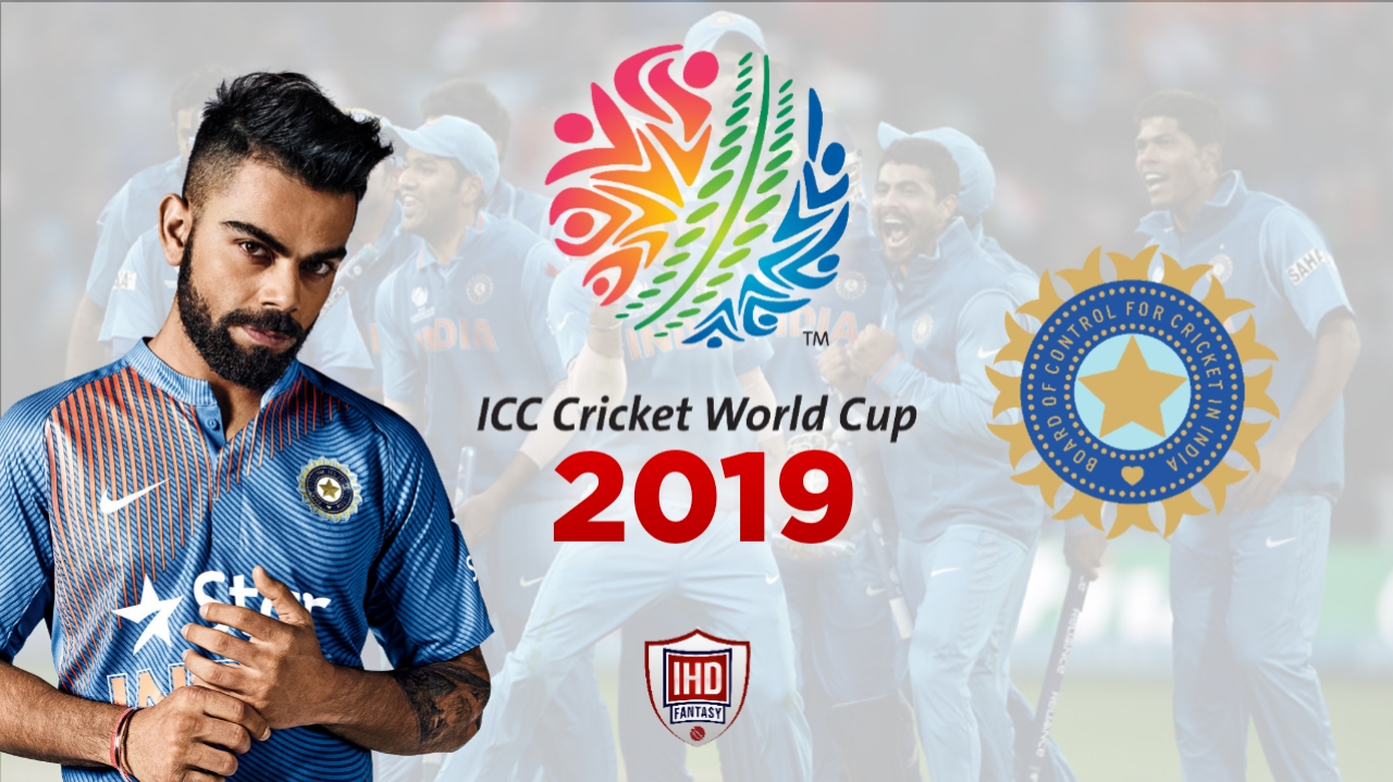 India Cricket Team for ICC World Cup 2019