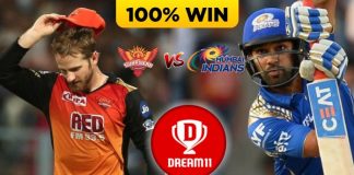 56th Match IPL 2020 SRH vs MI Dream11 Team Prediction Today (100% Winning Team)