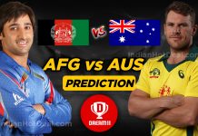 AUS vs AFG Dream11 Team Prediction 38th Match T20 WC 2022 (100% Winning Team)