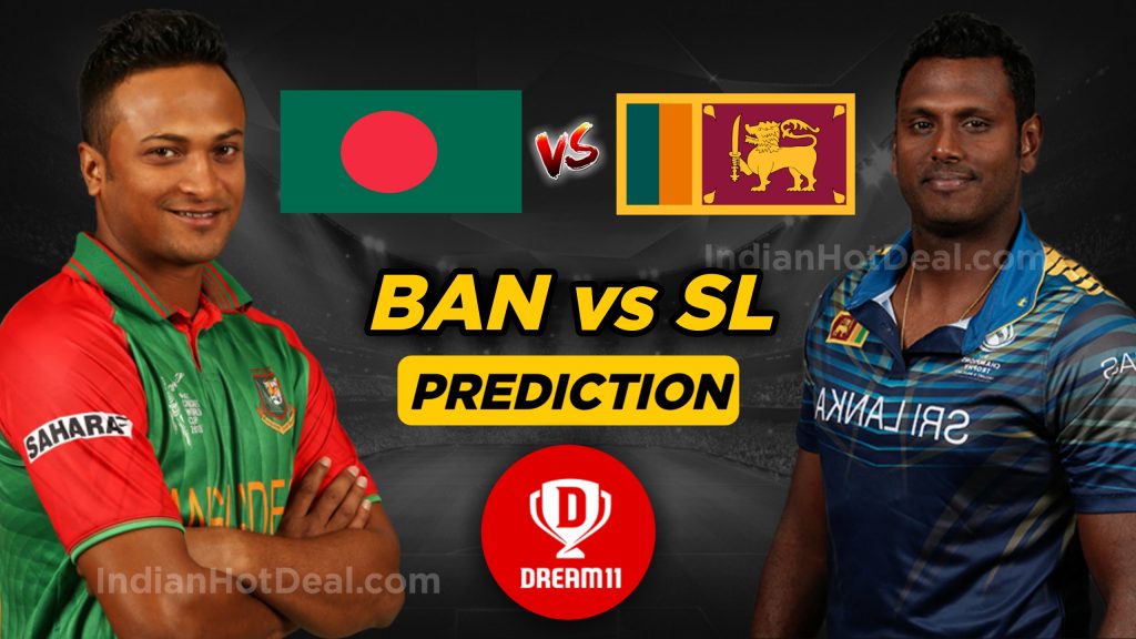 SL vs BAN First ODI: Dream11 Prediction Today