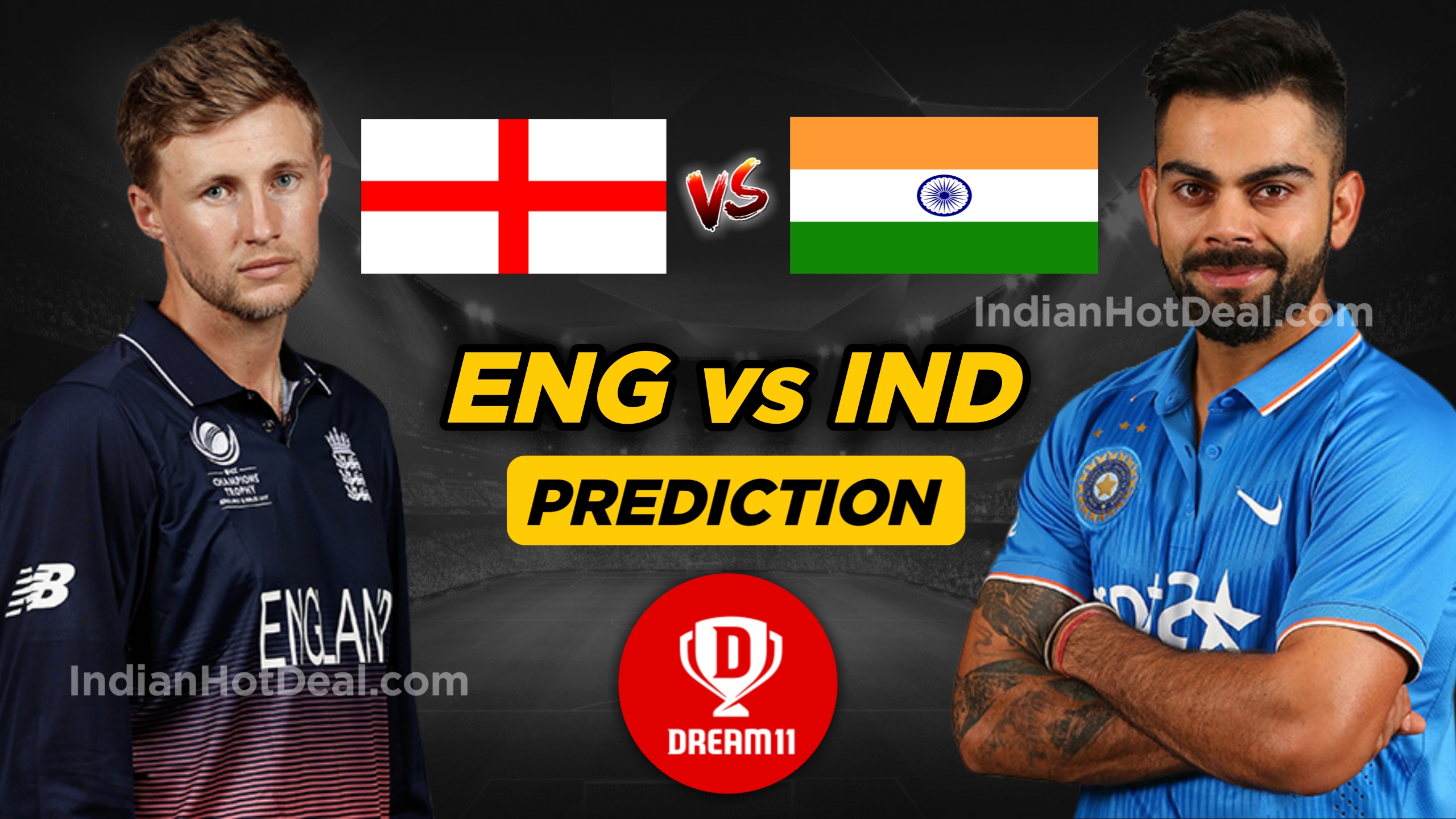 ENG vs IND Dream11 Team Prediction Today- ICC WC 2019, 38th Match 
