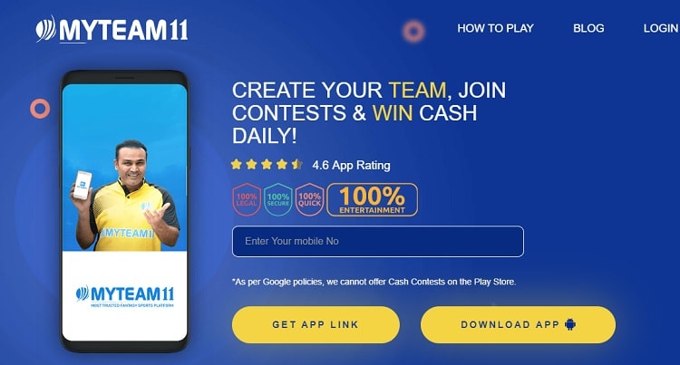 MyTeam11 Fantasy Apk App Download For Android Free Latest Version