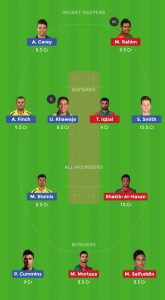 AUS VS BAN DREAM 11 TEAM For Grand League