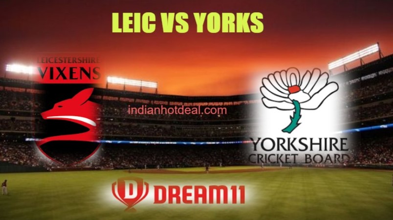 LEIC VS YORKS Dream11 Team Prediction, English T20 Blast 2019