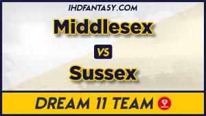 SUS vs MID Dream11 Team Prediction Today, English T20 Blast Team