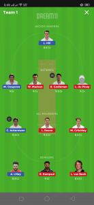 LEI vs DER Dream11 Team for today’s match