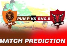 BLR vs PUN Dream11 Team Prediction Today, 100% Winning Teams