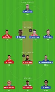 ESS vs LAN Dream11 Grand League Team