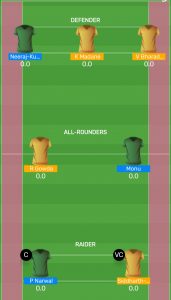 PAT vs HYD: MyTeam11 Fantasy Kabaddi Team For Todays Match