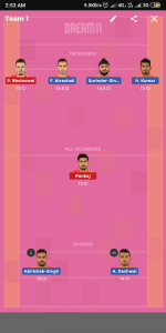 MUM vs GUJ Dream11 Team For Small League