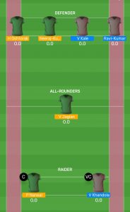 PAT vs HAR: MyTeam11 Fantasy Kabaddi Team For Todays Match