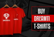 buy dream11 tshirts