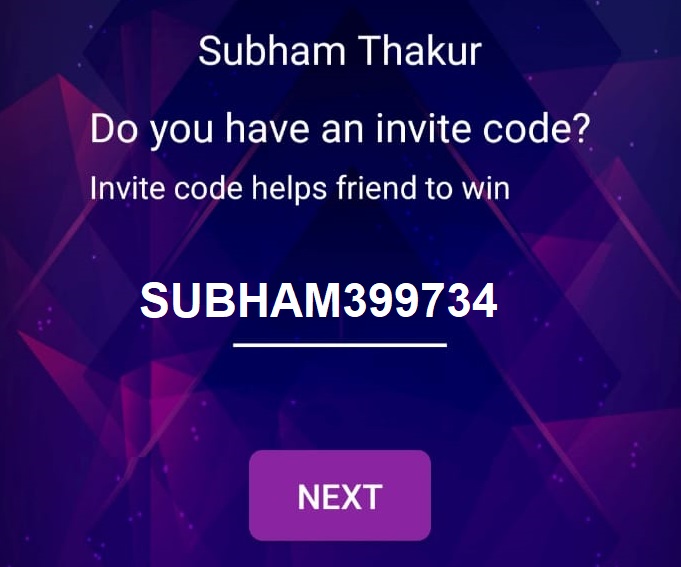 qureka app invite code