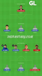 RB vs EIB Dream11 Team Grand Leagues