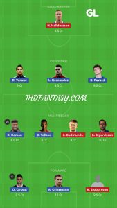 FRA vs ICE Dream11 Team For Head To Grand  Leagues