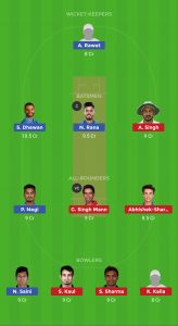 PUN vs DEL DREAM11 TEAM FOR HEAD TO HEAD