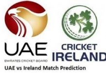 UAE vs IRE Dream11 Team Prediction for Toady's Match, ICC Mens T20