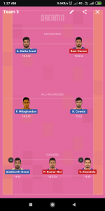 HYD vs HAR Dream11 Team For Grand League