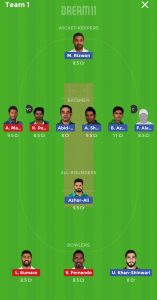 SL vs PAK Dream11 Team Today for grand league