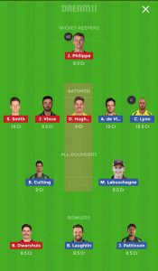 SIX vs HEA Dream11 Team for Grand league