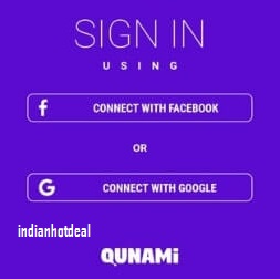 Qunami pro signup