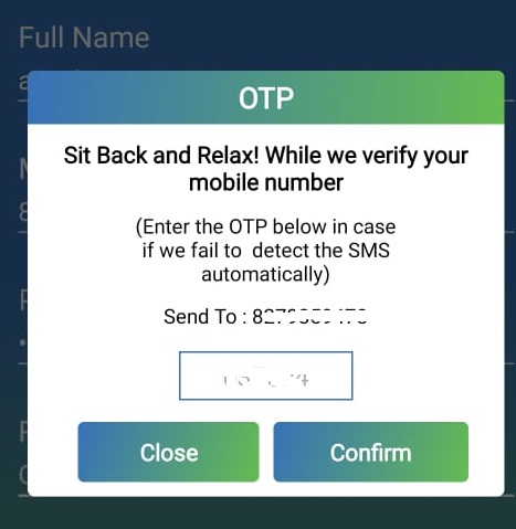 batball11 otp verification