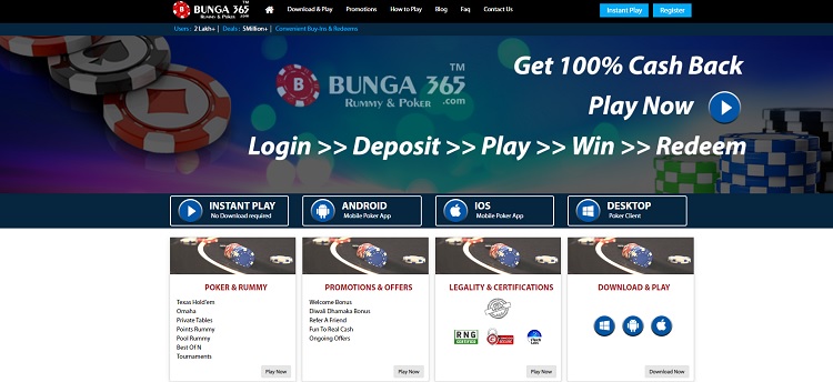 bunga365 poker website in india