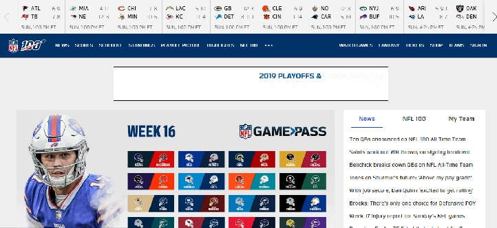 nfl football site