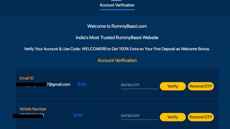 rummybaazi registration verification
