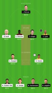 HEA vs STA Dream11 Team for small league