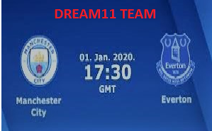 MCI vs EVE DREAM11 TEAM PREDICTION Today's Football Match.