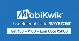 MobiKwik Referral Code 2023 : Get ₹250 On SignUp FREE MobiKwik Referral Code 2023 : Get ₹250 On SignUp FREE