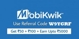 mobikwik referral code