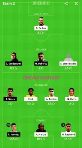 MUN vs WOL DREAM11 TEAM PREDICTION Today's Football Match.