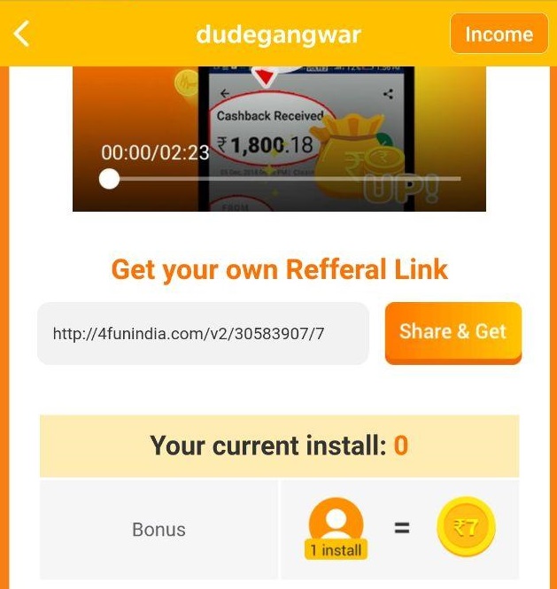 4fun app referral link