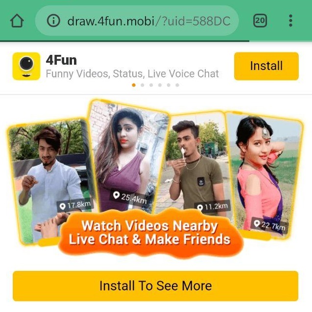 4Fun App Referral Code - ₹50/Signup+₹7 Free Paytm Cash Daily
